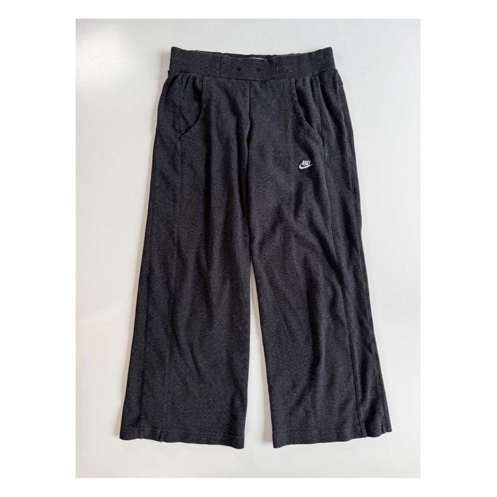 Y2K NIKE Sportswear Relaxed Lounge Pant Womens Medium (8-10) Gray Relaxed Baggy
